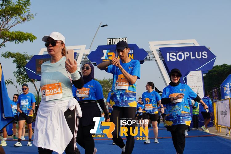 Race photo from ISOPLUS RUN 2025 - JAKARTA