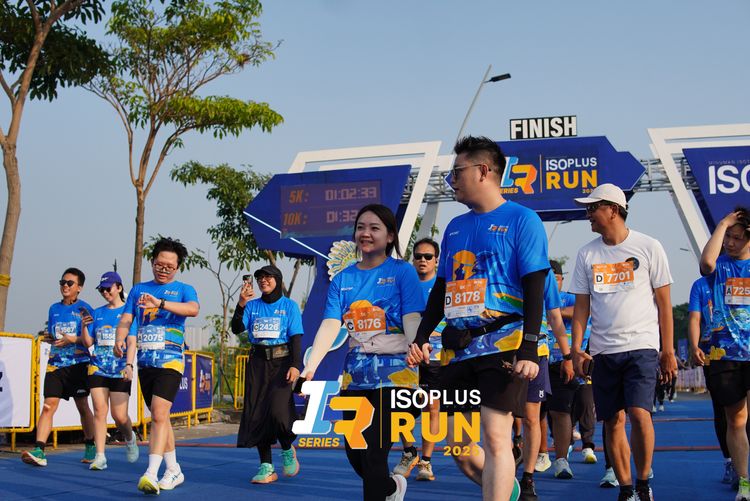Race photo from ISOPLUS RUN 2025 - JAKARTA