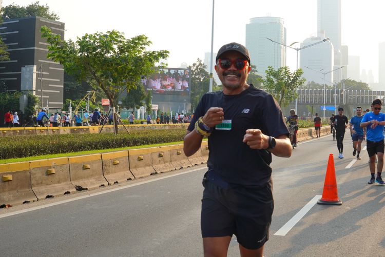 Race photo from Lari Bareng Yuk!