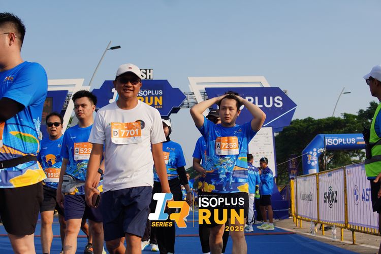 Race photo from ISOPLUS RUN 2025 - JAKARTA