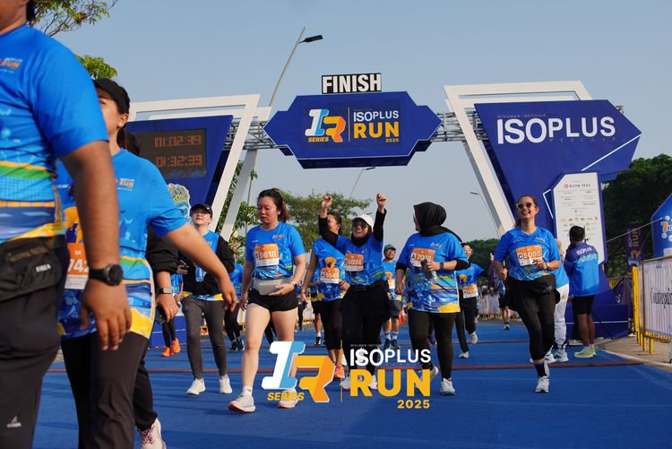Race photo from ISOPLUS RUN 2025 - JAKARTA