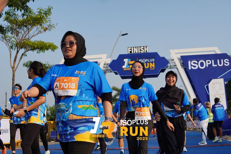 Race photo from ISOPLUS RUN 2025 - JAKARTA