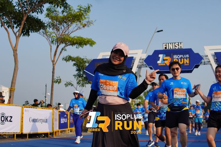 Race photo from ISOPLUS RUN 2025 - JAKARTA