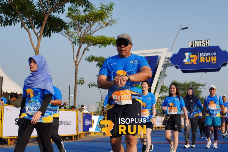Race photo from ISOPLUS RUN 2025 - JAKARTA