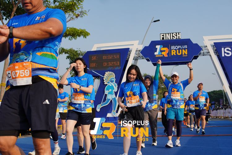 Race photo from ISOPLUS RUN 2025 - JAKARTA