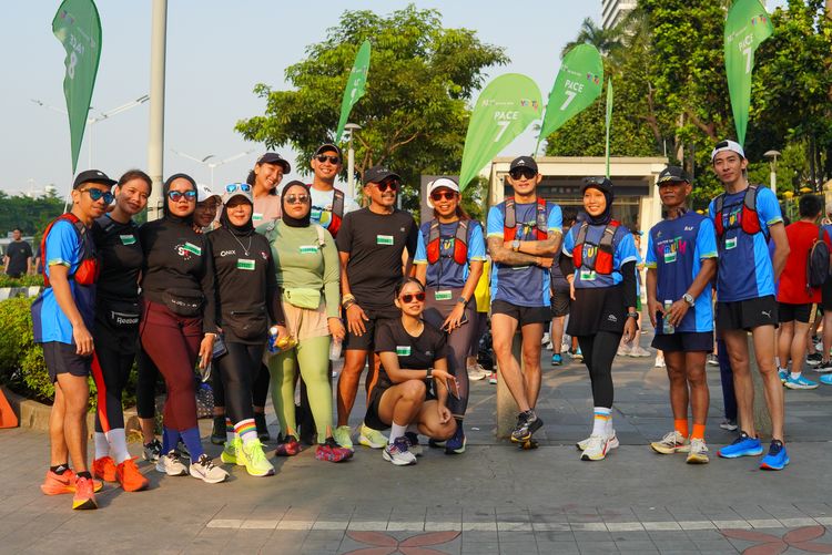 Race photo from Lari Bareng Yuk!