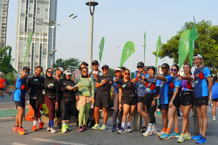 Race photo from Lari Bareng Yuk!