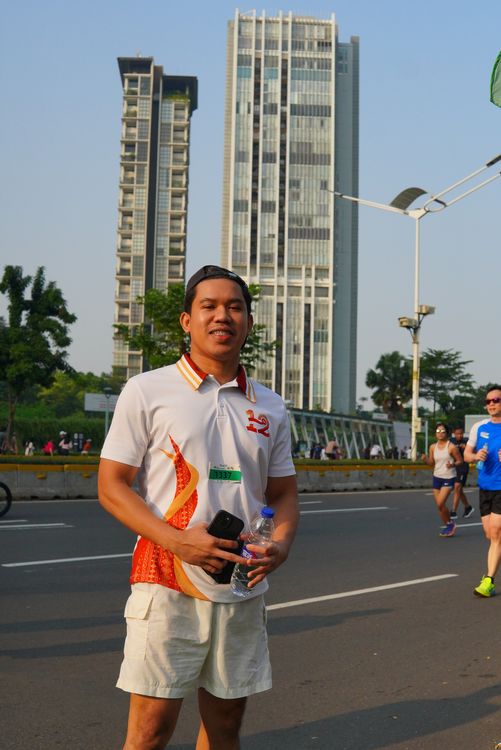 Race photo from Lari Bareng Yuk!