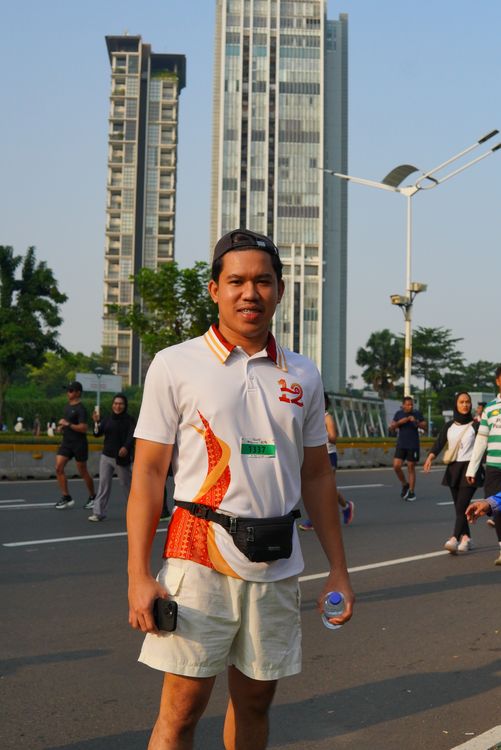 Race photo from Lari Bareng Yuk!