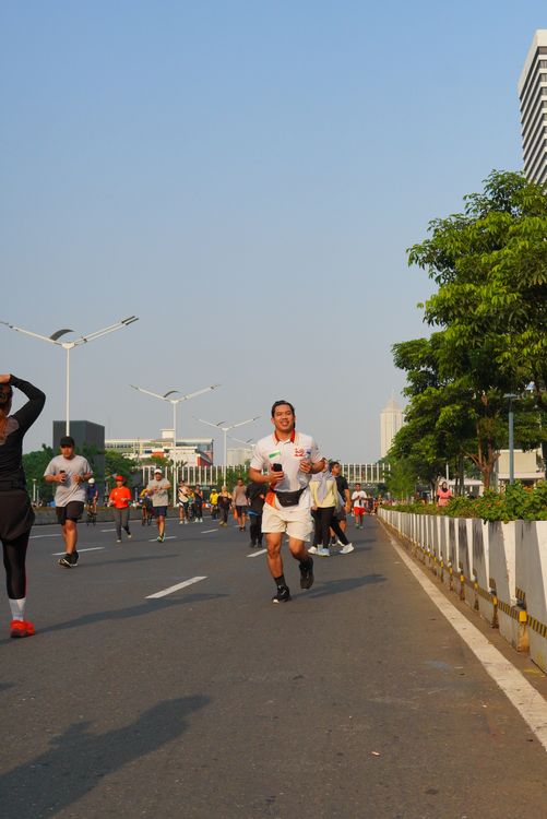 Race photo from Lari Bareng Yuk!