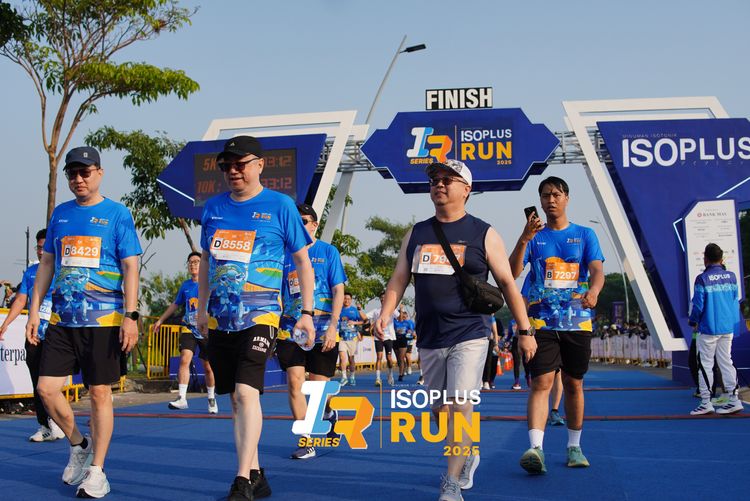 Race photo from ISOPLUS RUN 2025 - JAKARTA