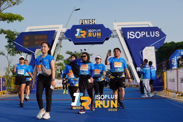 Race photo from ISOPLUS RUN 2025 - JAKARTA