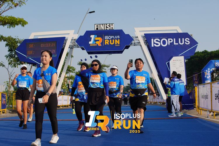 Race photo from ISOPLUS RUN 2025 - JAKARTA