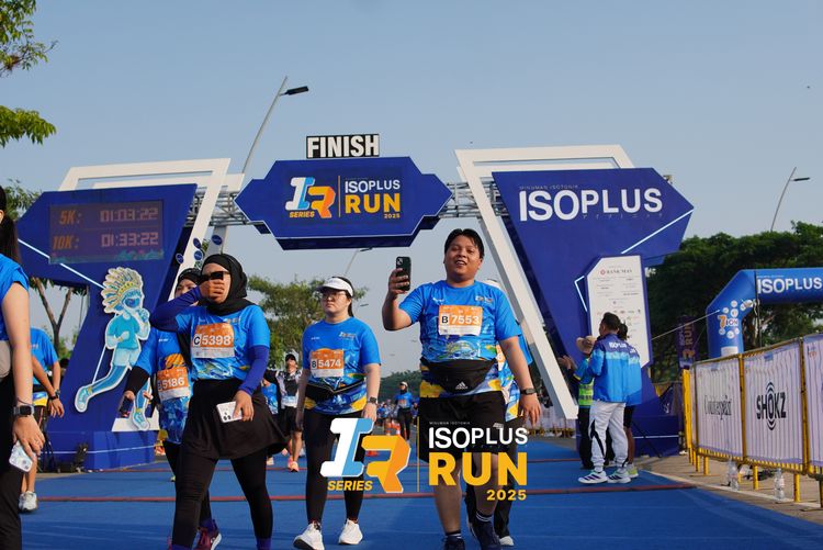 Race photo from ISOPLUS RUN 2025 - JAKARTA