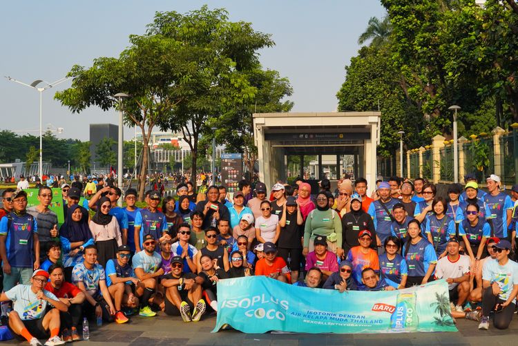 Race photo from Lari Bareng Yuk!