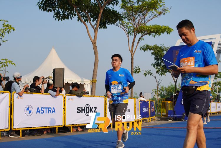 Race photo from ISOPLUS RUN 2025 - JAKARTA