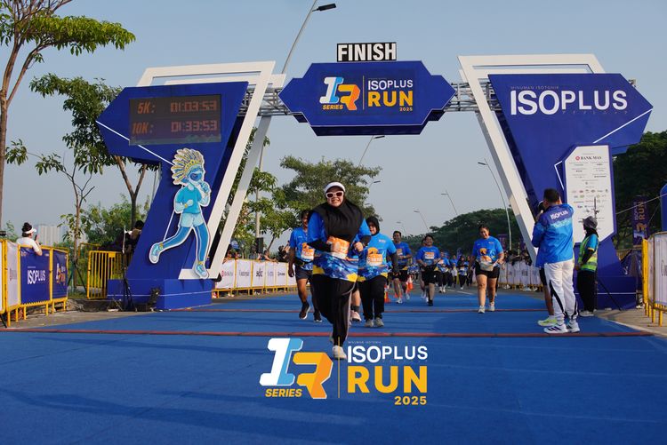 Race photo from ISOPLUS RUN 2025 - JAKARTA