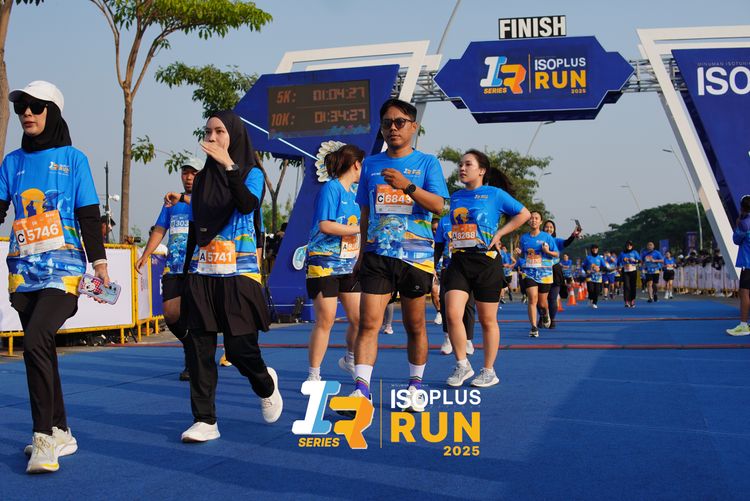 Race photo from ISOPLUS RUN 2025 - JAKARTA
