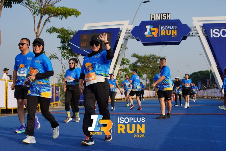 Race photo from ISOPLUS RUN 2025 - JAKARTA