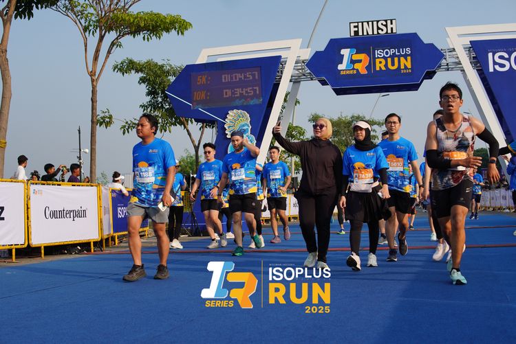 Race photo from ISOPLUS RUN 2025 - JAKARTA