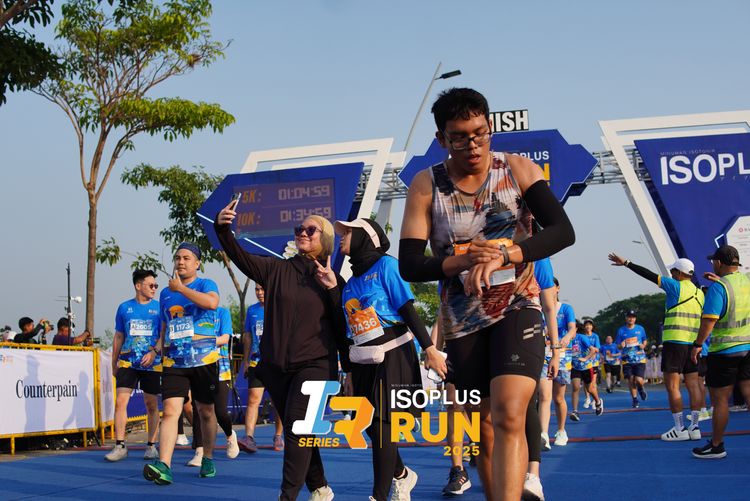 Race photo from ISOPLUS RUN 2025 - JAKARTA