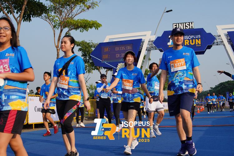 Race photo from ISOPLUS RUN 2025 - JAKARTA