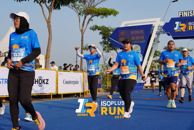 Race photo from ISOPLUS RUN 2025 - JAKARTA