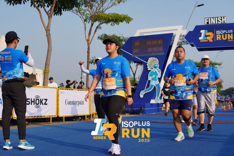Race photo from ISOPLUS RUN 2025 - JAKARTA