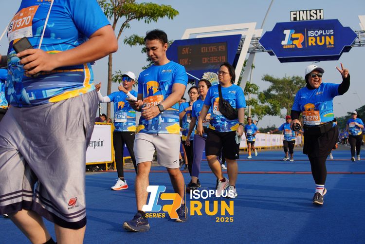 Race photo from ISOPLUS RUN 2025 - JAKARTA