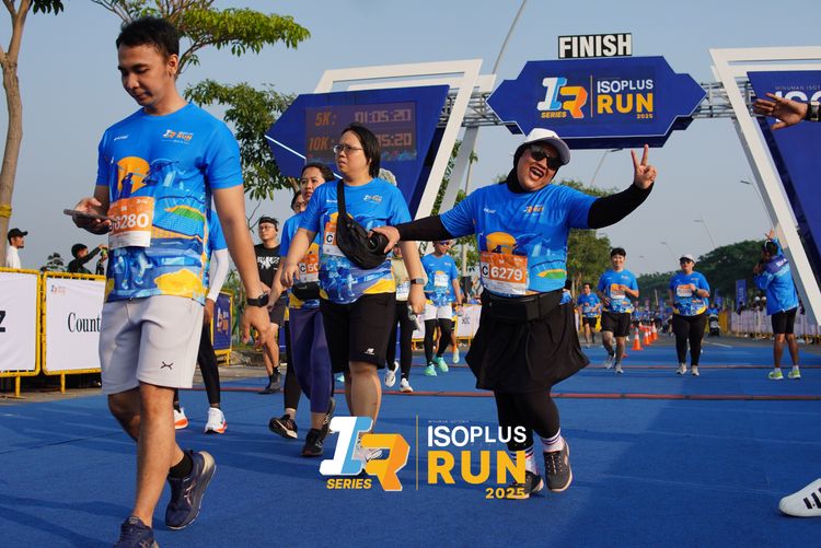 Race photo from ISOPLUS RUN 2025 - JAKARTA