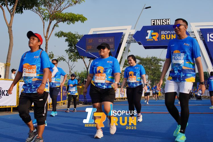 Race photo from ISOPLUS RUN 2025 - JAKARTA