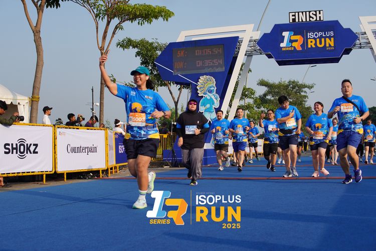 Race photo from ISOPLUS RUN 2025 - JAKARTA