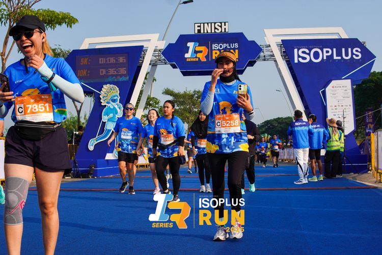 Race photo from ISOPLUS RUN 2025 - JAKARTA
