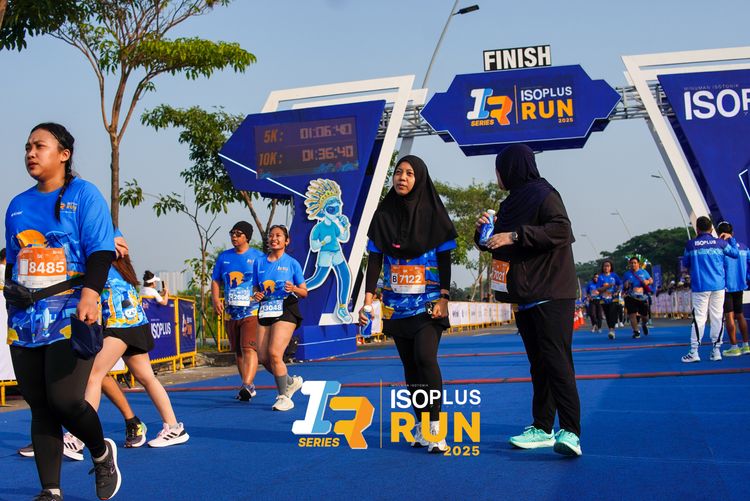 Race photo from ISOPLUS RUN 2025 - JAKARTA