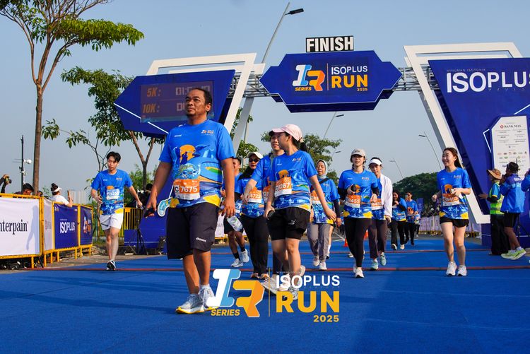 Race photo from ISOPLUS RUN 2025 - JAKARTA