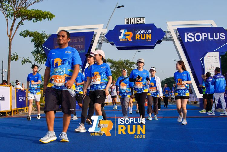 Race photo from ISOPLUS RUN 2025 - JAKARTA
