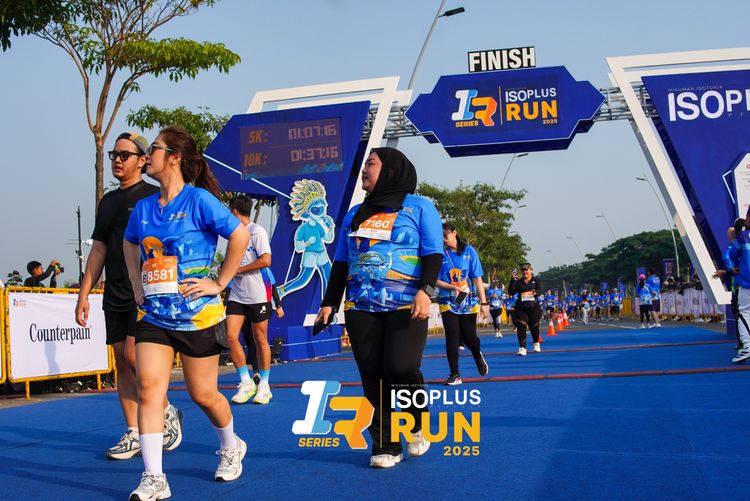 Race photo from ISOPLUS RUN 2025 - JAKARTA