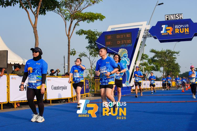 Race photo from ISOPLUS RUN 2025 - JAKARTA