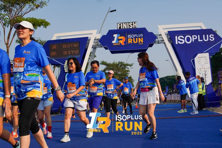 Race photo from ISOPLUS RUN 2025 - JAKARTA