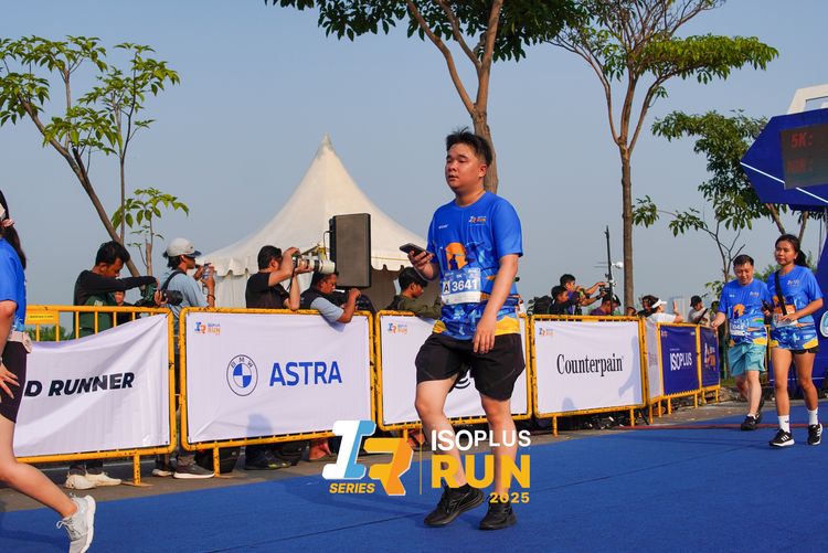 Race photo from ISOPLUS RUN 2025 - JAKARTA