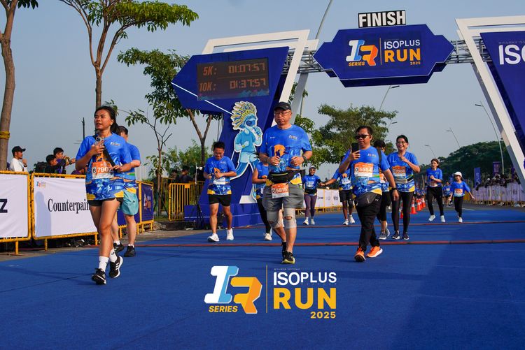 Race photo from ISOPLUS RUN 2025 - JAKARTA