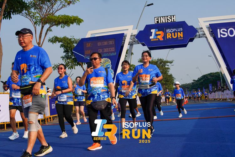 Race photo from ISOPLUS RUN 2025 - JAKARTA