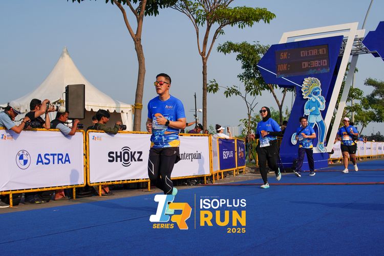 Race photo from ISOPLUS RUN 2025 - JAKARTA