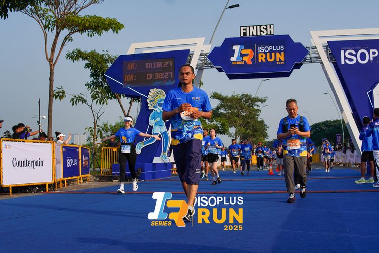 Race photo from ISOPLUS RUN 2025 - JAKARTA