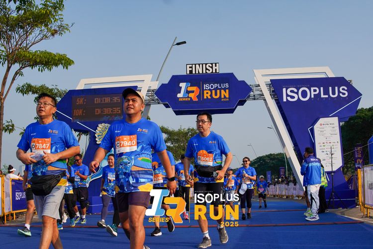 Race photo from ISOPLUS RUN 2025 - JAKARTA