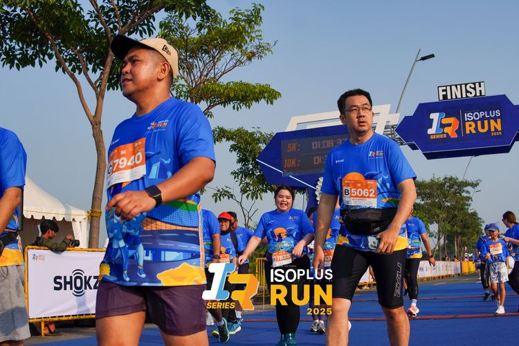 Race photo from ISOPLUS RUN 2025 - JAKARTA