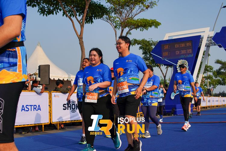 Race photo from ISOPLUS RUN 2025 - JAKARTA