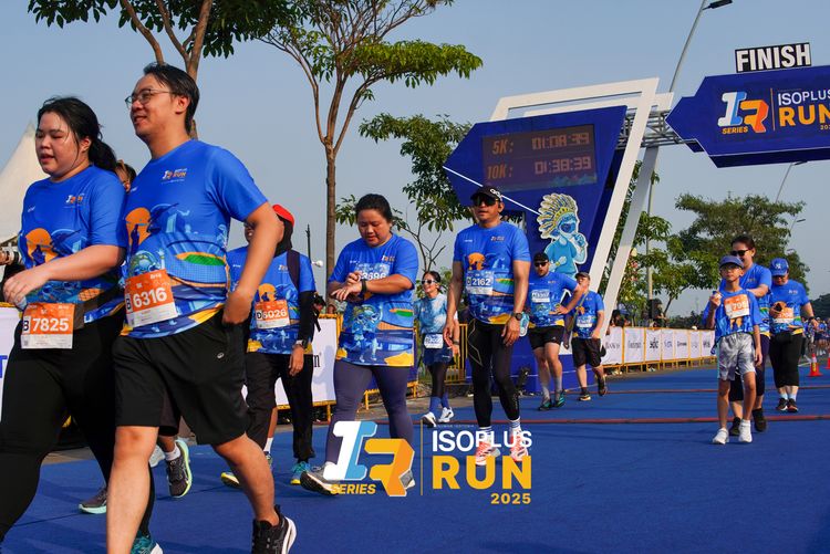 Race photo from ISOPLUS RUN 2025 - JAKARTA