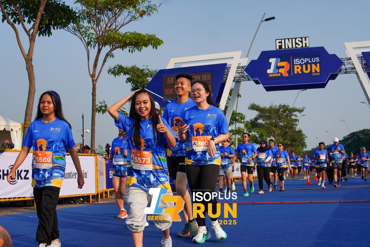 Race photo from ISOPLUS RUN 2025 - JAKARTA