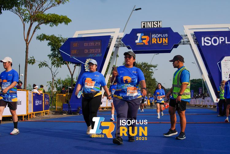 Race photo from ISOPLUS RUN 2025 - JAKARTA